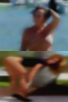 Man takes girl behind